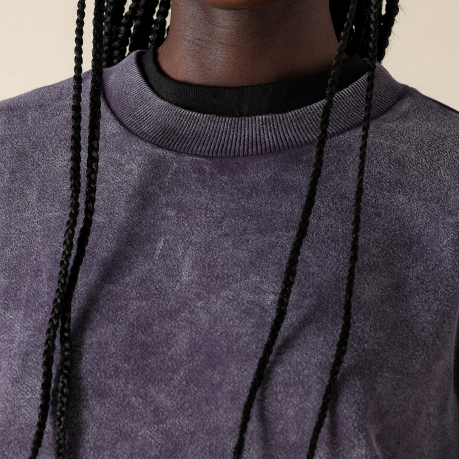 Mizuno SPORTSTYLE SWEATSHIRT Purple